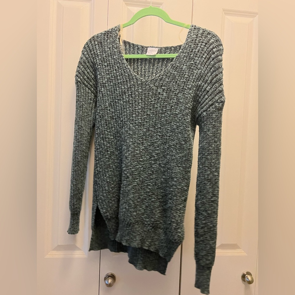 Green sweater